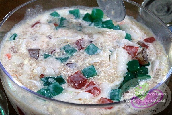 Gulaman+Recipe+Ingredients Buko, Sago and Gulaman Salad Recipe | Filipino Dessert Recipes by ...