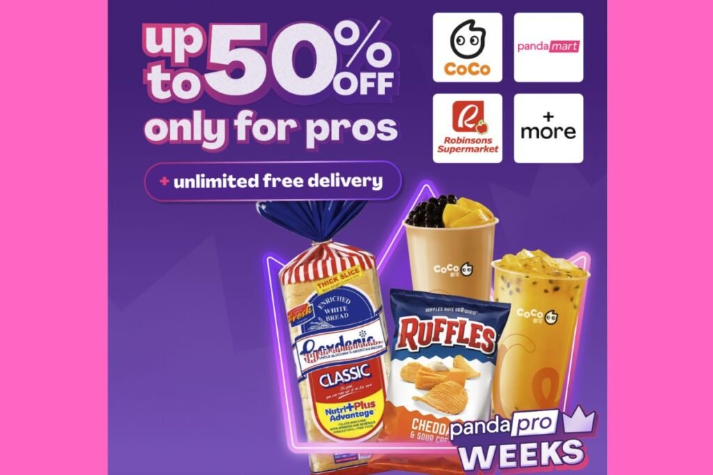 foodpanda PRO Weeks Offers Unlimited Free Delivery