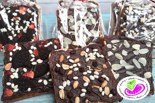 toasted bread brownies 1