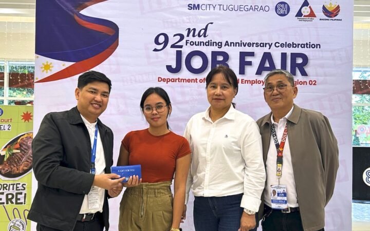 SM–DOLE Job Fair program celebrated its 30,000th hired-on-the-spot at SM City Tuguegarao